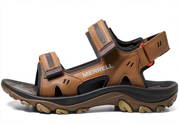 Merrell Mens Sandals Waterproof Synthetic Upper Boulder-3
