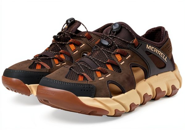 Merrell Mens Hiking Shoes Breathable Mesh Water Shoes-2