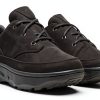 Merrell Mens Leather Sneakers FloatMax Foam Footbed Black-1