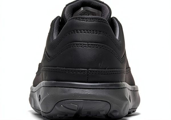 Merrell Mens Leather Sneakers FloatMax Foam Footbed Black-3