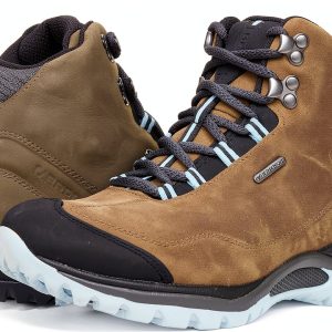 Merrell Womens Hiking Boots Waterproof Leather Vibram Sole-0
