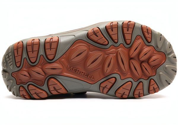 Merrell Mens Sandals Waterproof Suede Adjustable Straps-5