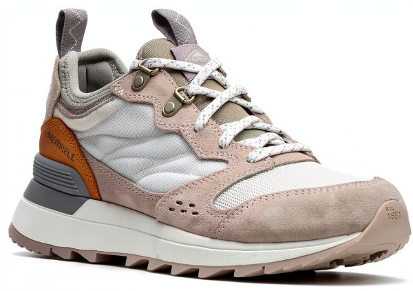 Merrell Womens Sneakers Suede Leather Recycled Textile-1