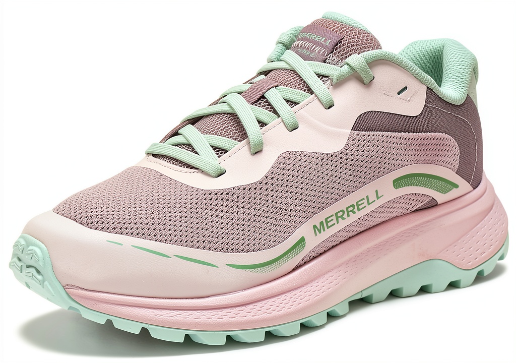 Merrell Womens Cross Training Shoes Breathable Mesh being worn during a gym workout showing flexibility and traction