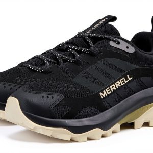 Merrell Mens Hiking Shoes Lightweight Breathable Vibram-0