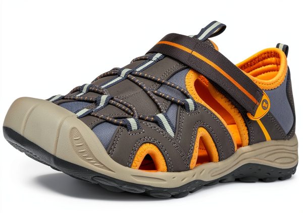 Merrell Boys Water Shoes Quick Drying Hook Loop Strap-0