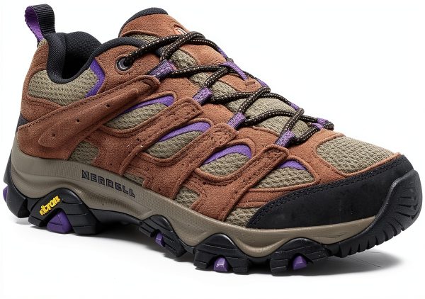 Merrell Womens Hiking Shoes Bracken Purple Eco Friendly-0