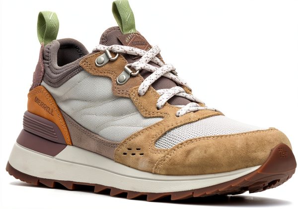 Merrell Womens Sneakers Suede Leather Recycled Textile-1