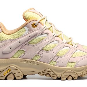 Merrell Womens Walking Shoes Pig Suede Leather Vibram-0