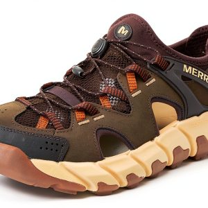 Merrell Mens Hiking Shoes Breathable Mesh Water Shoes-0