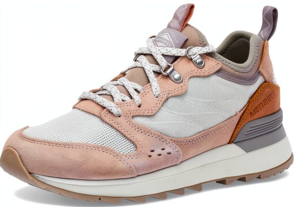 Merrell Womens Sneakers Suede Leather Recycled Textile-0