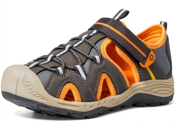Merrell Boys Water Shoes Quick Drying Hook Loop Strap-6