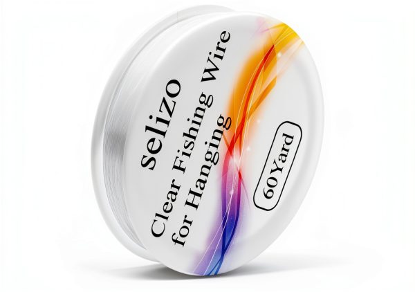 Selizo Clear Nylon Fishing Line for Crafts and Decor-3