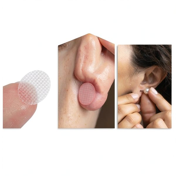 Lobe Wonder Earring Support Patches Hypoallergenic Earlobe-4