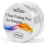 Selizo Clear Nylon Fishing Line for Crafts and Decor-0