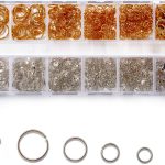 KOPOX Jump Rings Gold Silver Open Style Jewelry Making-0
