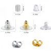 Nkwuire Earring Backs Metal Silicone 7 Styles 500 Pieces-1