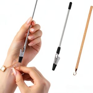 Vnsuyo Bracelet Helper Tool Metal Fashion Silver Rose Gold-0