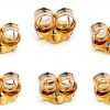 Gold Stud Earring Backs Orgrimmar Replacement Standard Posts-0