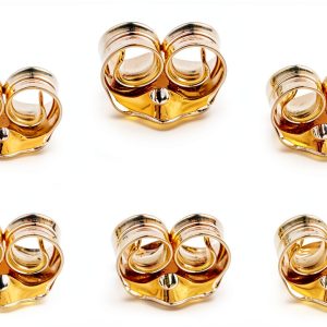 Gold Stud Earring Backs Orgrimmar Replacement Standard Posts-0