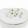Nkwuire Earring Backs Metal Silicone 7 Styles 500 Pieces-4